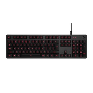 Logitech G413 Backlit Mechanical Gaming Keyboard with USB Pass-Through (Carbon)