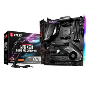 Msi MPG X570 Gaming Pro Carbon WiFi Motherboard (Amd Socket AM4/Ryzen Series CPU/Max 128GB DDR4 4400MHz Memory)