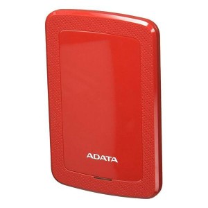 Adata HV300 1TB Red External Hard Drive (AHV300-1TU31-CRD)