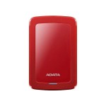 Adata HV300 2TB Red External Hard Drive (AHV300-2TU31-CRD)