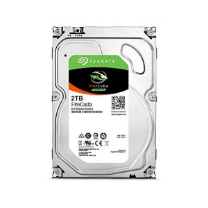 Seagate FireCuda 2TB 7200 RPM Desktop Solid State Hybrid Drive (ST2000DX002)