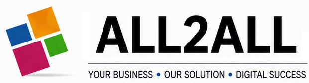ALL2ALL website design SEO and digital marketing company logo