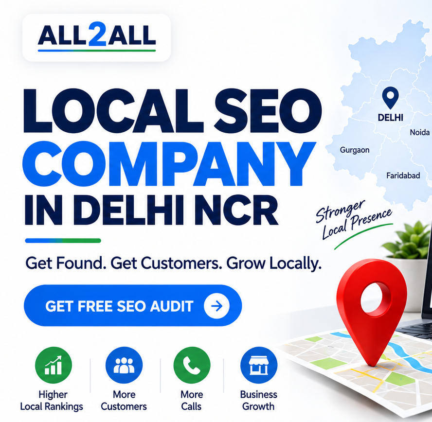 Best companies for Local SEO in Delhi NCR