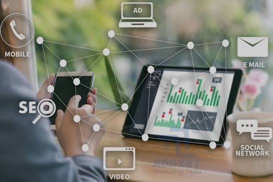 Illustration for Website, SEO & Digital Marketing Services